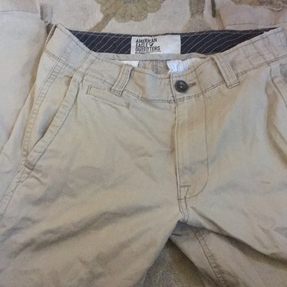 American eagle 30x34 khaki pants
